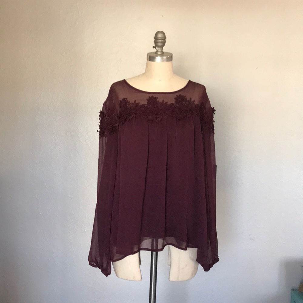 Embellished Blouse Long Sleeve